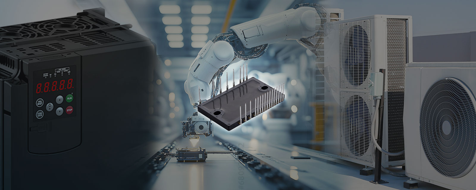 Contributing to noise reduction and energy savings in air conditioners, inverters, and servos